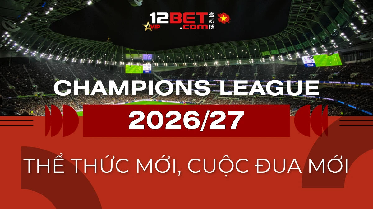Champions League mùa mới: thể thức và ứng viên