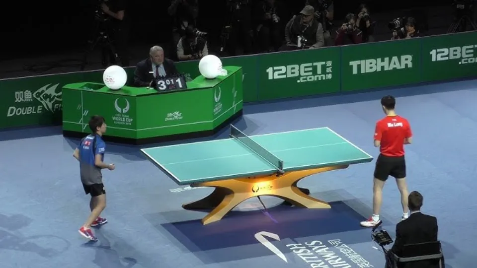 12Bet tài trợ Table Tennis World Cup 2018