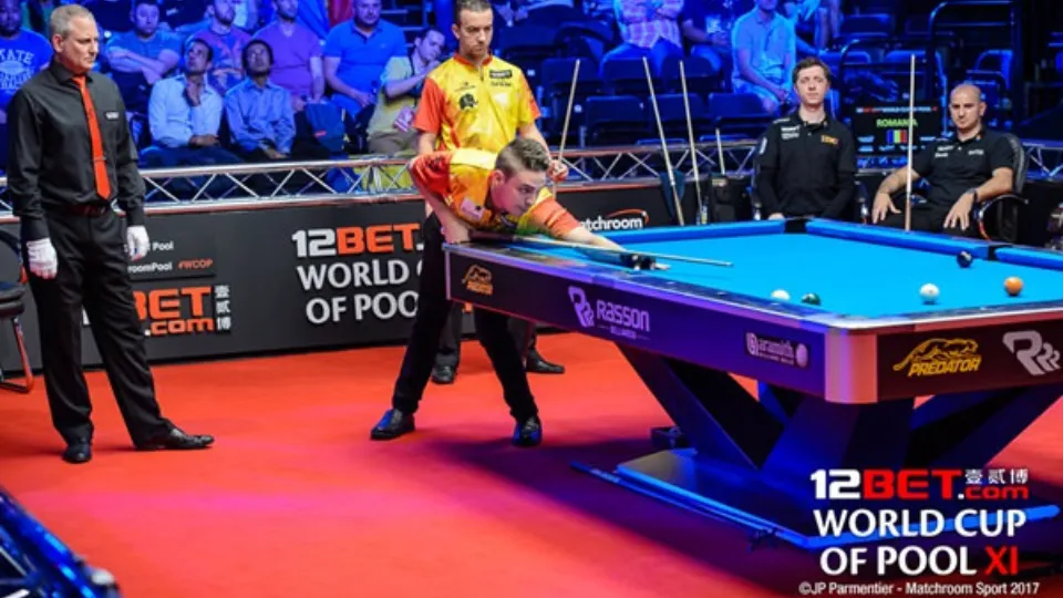 12Bet tài trợ World Cup of Pool 2017